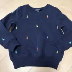 トレーナー　マルチカラー　カラフル　ラルフローレン　POLO ポロ　4/110