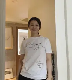 amaproject Tシャツ　石田ゆり子　ネコ
