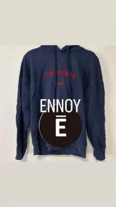ENNOY パーカー M ネイビー
