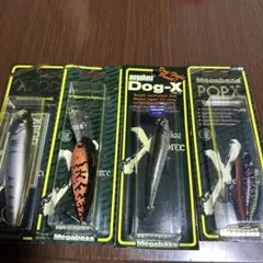Megabass ルアー 4点セット XPOD DOG-X POPXのサムネイル