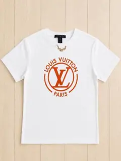 【LOUIS VUITTON】ルイヴィトン チェーンロゴ Tシャツ XSのサムネイル