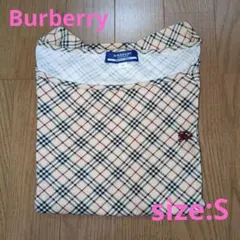 Burberry チェック柄 半袖Tシャツ 38
