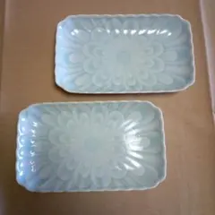 長皿。　2こ。　22×13、5cm。のサムネイル