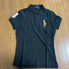 Ralph Lauren ビッグポニー ポロシャツ y2k swag ブラック - メルカリ
