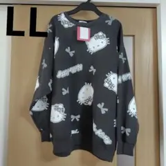新品Hello Kitty トレーナー LLサイズ　総柄