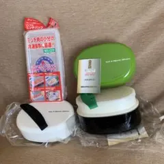 2段お弁当箱・トーマスお箸・ミッフィーセサミフォーク・おかずカップ・バランセット