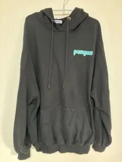 punyus フード付きパーカー ブラック