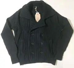 新品 エディション ニットカーディガン ニットコート Pコート