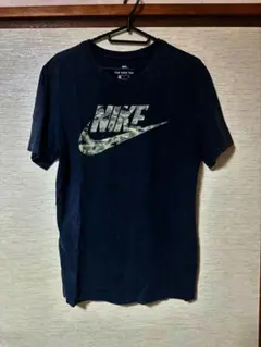 NIKE カモフラージュロゴ Tシャツ ブラック Sサイズ