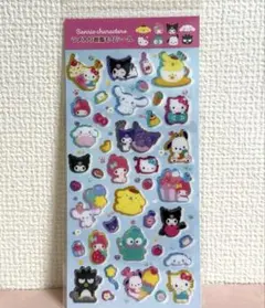 【正規品】 サンリオ　ラメ入り樹脂もりシール