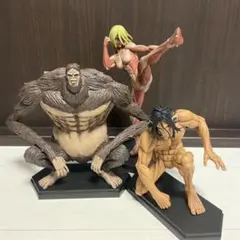 POP UP PARADE 4点セット進撃の巨人・鎧の巨人・女型の巨人・獣の巨人