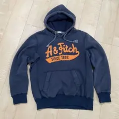 【匿名配送】アバクロ ネイビー フード付きパーカー