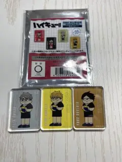 ハイキュー!! ジロリ　アクリルブロック　稲荷崎 宮侑、宮治、角名倫太郎