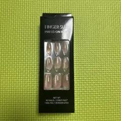 【新品未使用】FINGER SUIT PRESS-ON NAIL Blanket