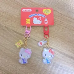 ハローキティ アクリルキーホルダー ぷっくりキーホルダー