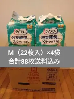 S (24枚入)×4計96枚 新品1ライフリー うす型軽快パンツ - メルカリ
