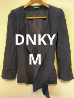 DNKY ダナキャラン ジャケット ネイビー サイズ2 ヴィンテージ レディース