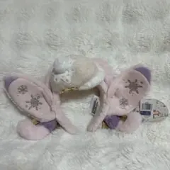 上海ディズニー　スティッチ　エンジェル　冬　カチューシャ　新品タグ付き