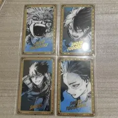 ヒロアカ 原画展 箔押しクリアカードコレクション 轟焦凍