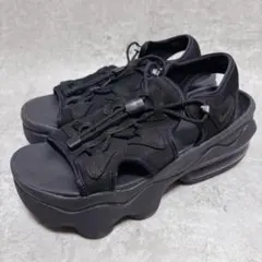 希少 ✨NIKE✨エアマックスココ レオパード ハラコ 24cm 厚底 黒