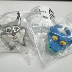 ズートピア２　ファッションリング　パウバート　ゲイリー　2点セット