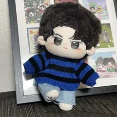 20cmぬいぐるみ服 洋服 セーター ズボン　着せ替え 無属性 推し活 2点