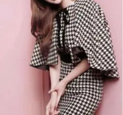 JILTU 千鳥柄 ワンピース Jiltu 千鳥柄 ワンピース - メルカリ