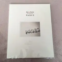 Sexy Zone LIVE TOUR 2019 PAGES パンフレット