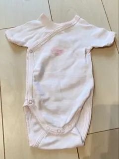 n*G様 プチバトー　ピンクストライプ柄半袖肌着　3m