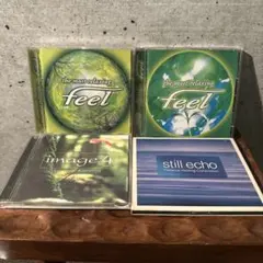 ヒーリングミュージック　feel image still echo4枚セット