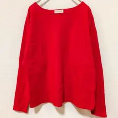 最高級】シルク混 ジャンフランコフェレ ブラウス イタリア製 赤 XL 