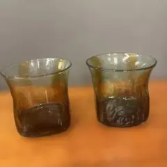 RYUKYU GLASS WORKS 海風 ロックグラス　2客セット 琉球ガラス