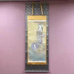 花】加藤東一画 長良川鵜飼 紫檀額 岐阜 作家物 印刷 - メルカリ