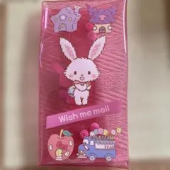 非売品　Wish me mell サンリオ　ビニールペンポーチ