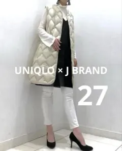 ユニクロ× J BRAND ストレッチ ジェギンス スキニーデニム 27