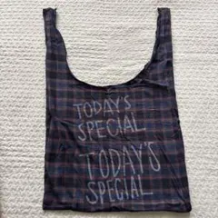 TODAY'S SPECIAL チェック柄 トートバッグのサムネイル