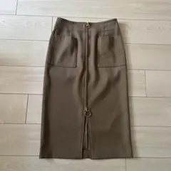 Noble T/Wダブルクロスフープジップタイトスカートのサムネイル