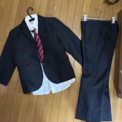 子供用 黒スーツ ネクタイ付き 100cm~