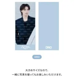 seventeen セブチ　ディノ　直筆サイン　インスタントフォト SEVENTEEN - SEVENTEEN セブチ ディノ インスタントフォト Holiday の