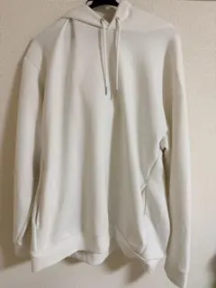プルオーバーパーカー 白