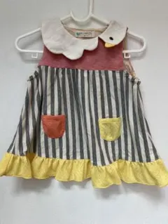 babycheer 鳥襟チュニック　90