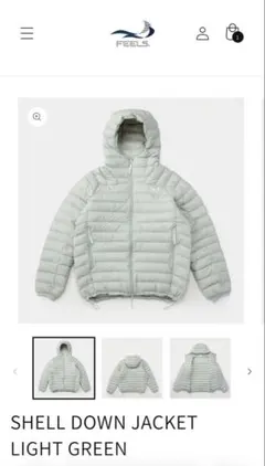2026年最新】FEELS. ダウンジャケットの人気アイテム - メルカリ