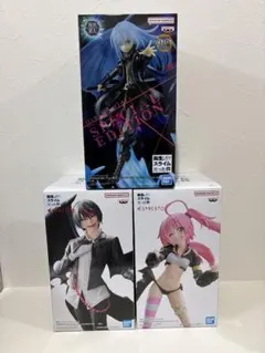 転生したらスライムだった件 フィギュアまとめ売り リムル、ミリム、ディアブロのサムネイル