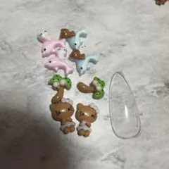 日焼けキティ ネイルパーツ 8個セット