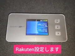 Speed Wi-Fi 5GX12 モバイルルータ+ACアダプター - メルカリ