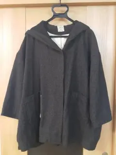 未使用　サマンサモスモス　オーバーサイズジャケット　コート　 ダークグレー