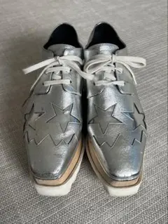 Stella McCartney エリス プラットフォーム シルバー 24cmのサムネイル