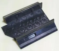 PS2 厚型用 縦置きスタンド 互換品 日本製 ブラック メモリーカード置き付