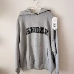 【土日SALE】シグネチャーロゴオーバーフィットパーカー【アンダール】