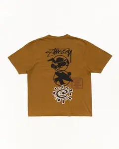 Stussy x Always Stack Tee 黄色 Stussy x Always Stack Tee 黄色 - メルカリ